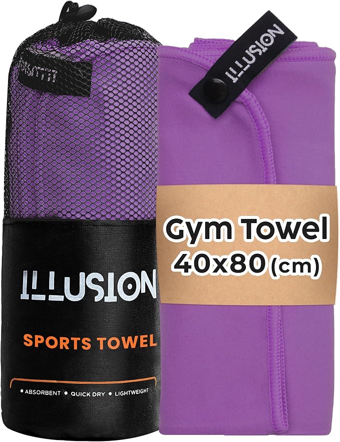 illusion Small Microfiber Gym Towels by Unknown