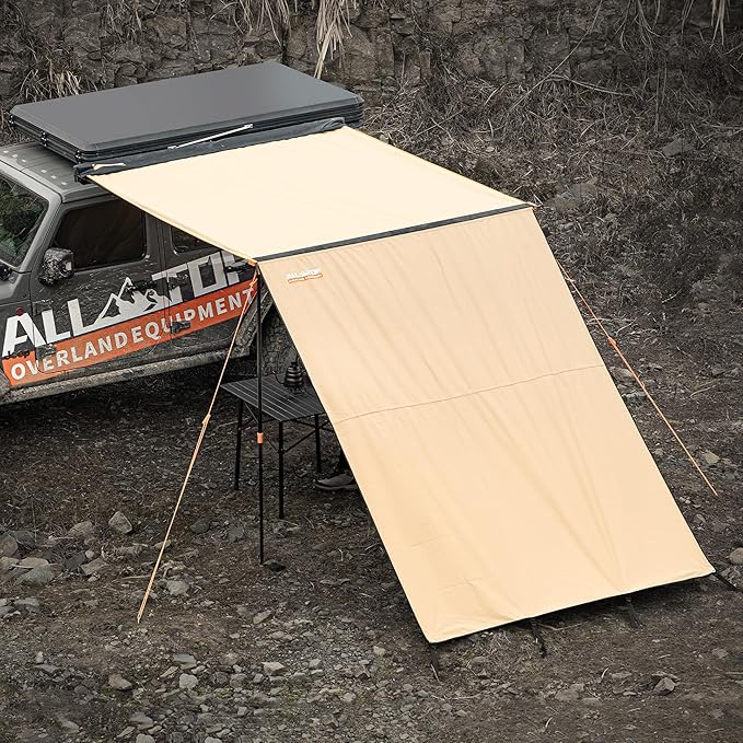 ALL-TOP Awning Wall Universal Multi-Side, 6.6ft x 8.5ft, Waterproof Ripstop by ALL-TOP4X4