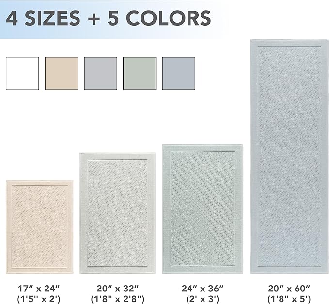 Arkwright 100% Cotton Bathroom Rug - Image 5