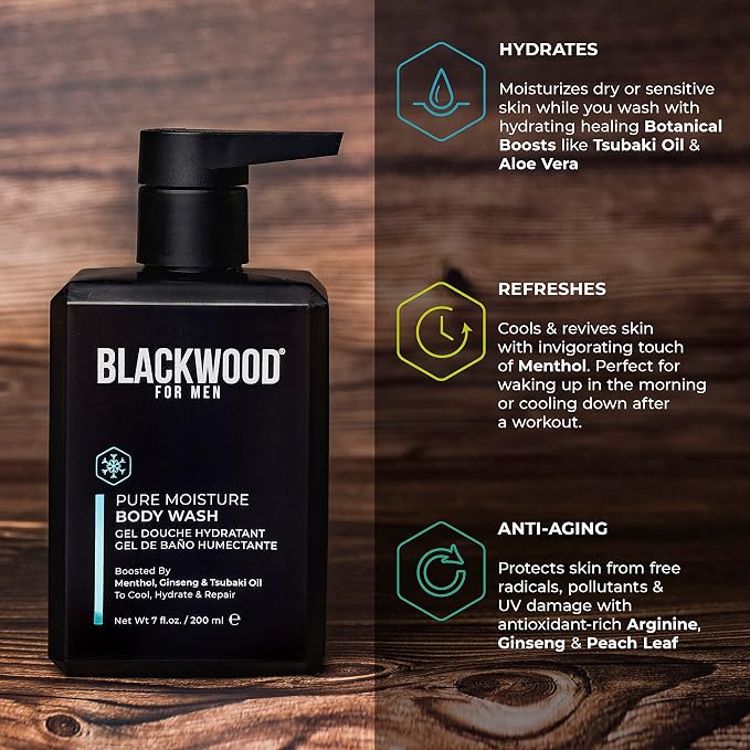 Blackwood For Men Pure Moisture Body Wash - Image 5