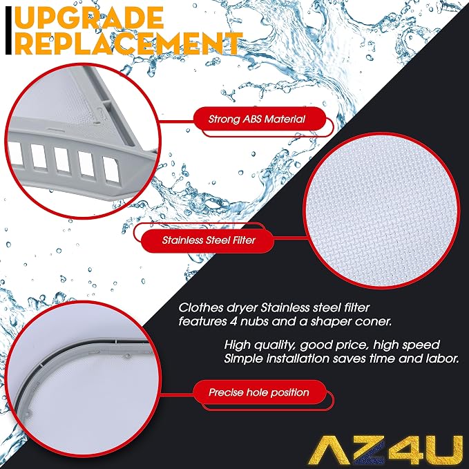 Dryer Lint Filter Screen Trap Replaces - Image 3