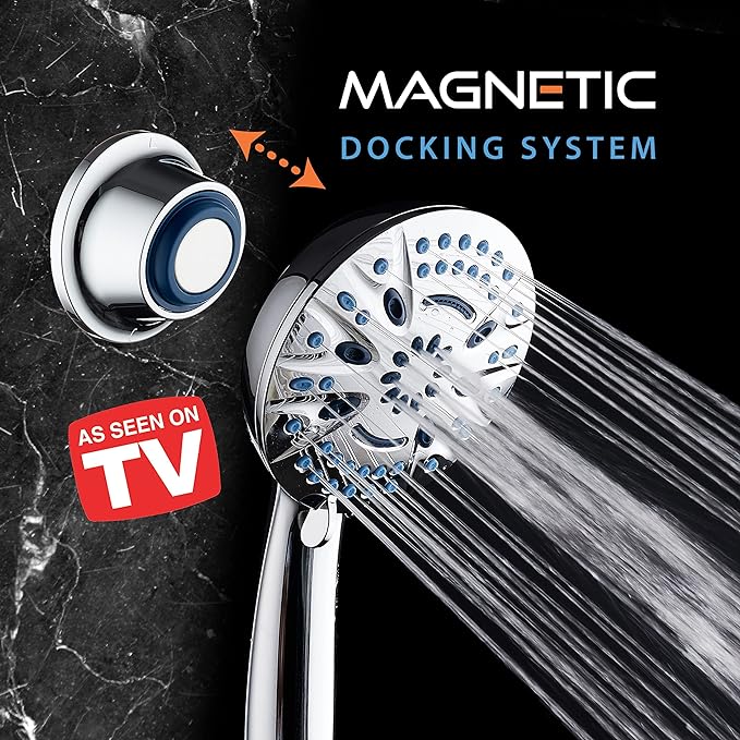 Magneton High-Pressure 8-mode Handheld Shower Head - Image 4