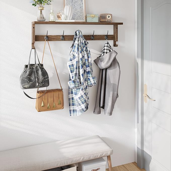 AMBIRD Coat Rack Wall Mount - Image 3