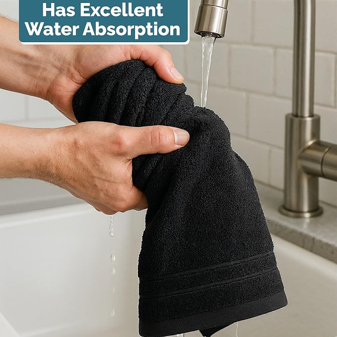 Casa Platino 6 Pack Hand Towels - Image 6