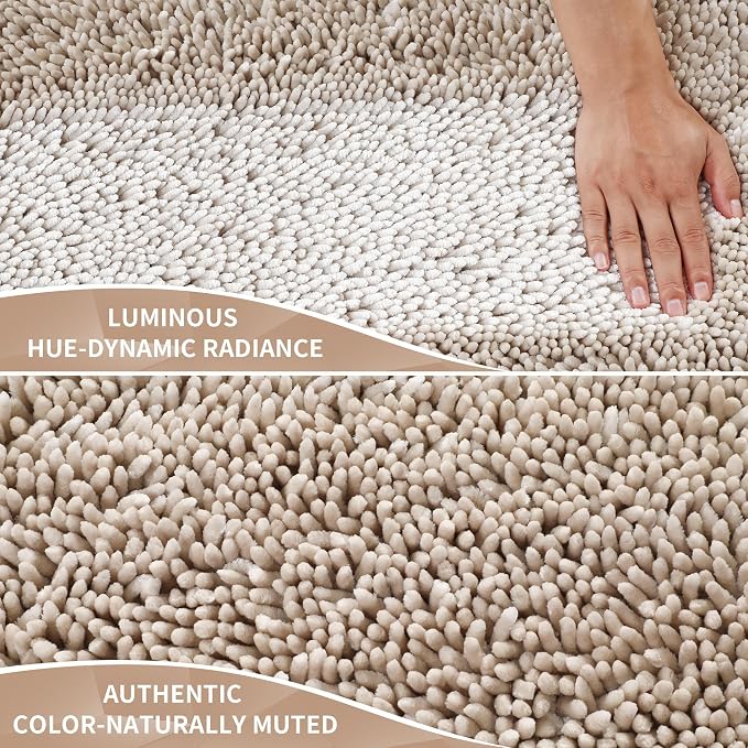 Yimobra Long Bathroom Rugs Runner 70x24 Inch, Extra Thick Soft Absorbent - Image 3