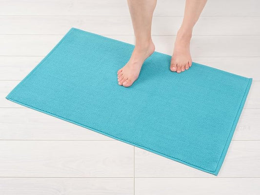 American Soft Linen Bath Rug, 20 in 34 in 100% Cotton Bath Mats Rugs by AmericanSoftLinen