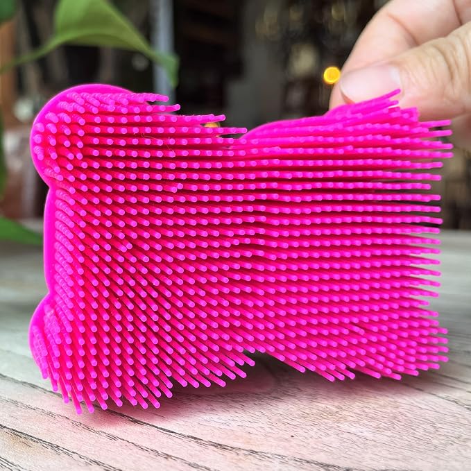 Premium Sensory Brush for Kids or Autism, Soft Silicone Body Scrubber, 2 in 1 - Image 3