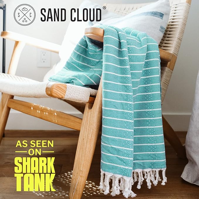 Sand Cloud Large Turkish Beach Towel - Image 2