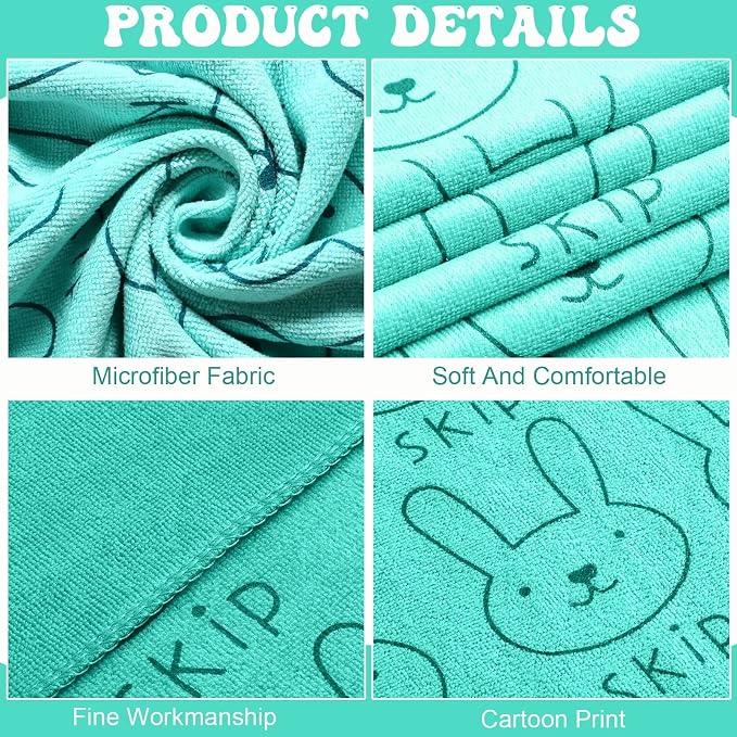 Peryiter 8 Pcs Dog Drying Towels Bulk 55'' x 28'' Pet Grooming Absorbent - Image 4
