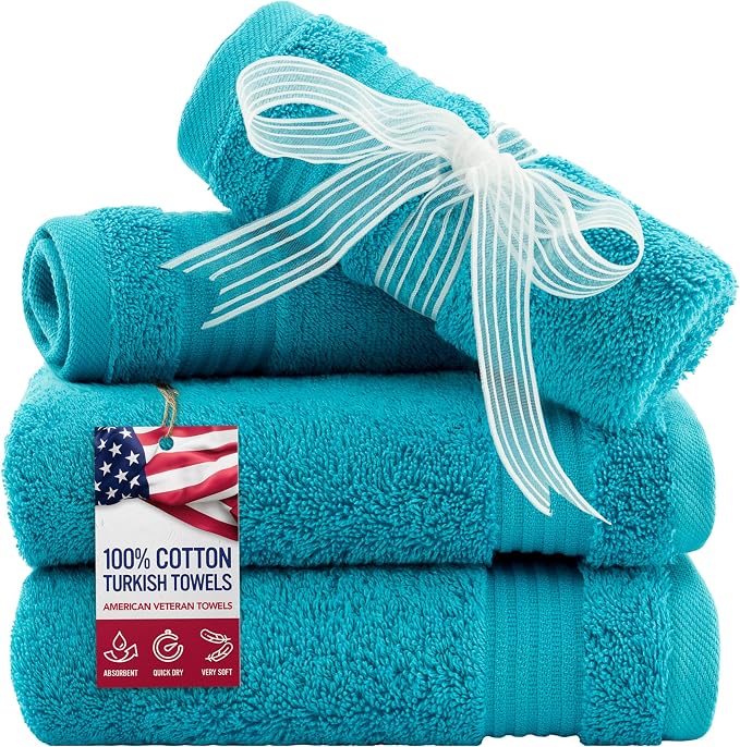 American Veteran Towel, 100% Cotton Turkish Washcloths by American+Veteran+Towel