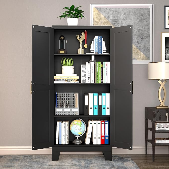 61.02" Kitchen Pantry Cabinet, Pantry Storage Cabinet - Image 8