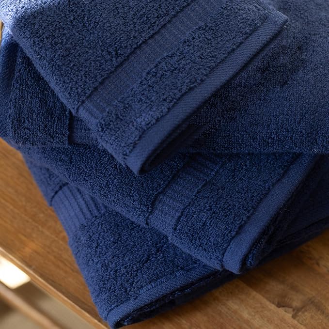 SALBAKOS - Luxury 6 Piece Towel Set, 100% Turkish Cotton, Quick Drying - Image 3