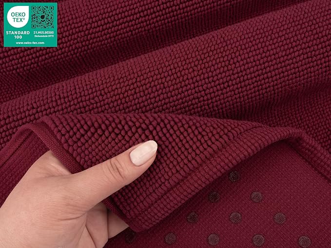 American Soft Linen Bath Rug, 20 in 34 in 100% Cotton Bath Mats Rugs - Image 6