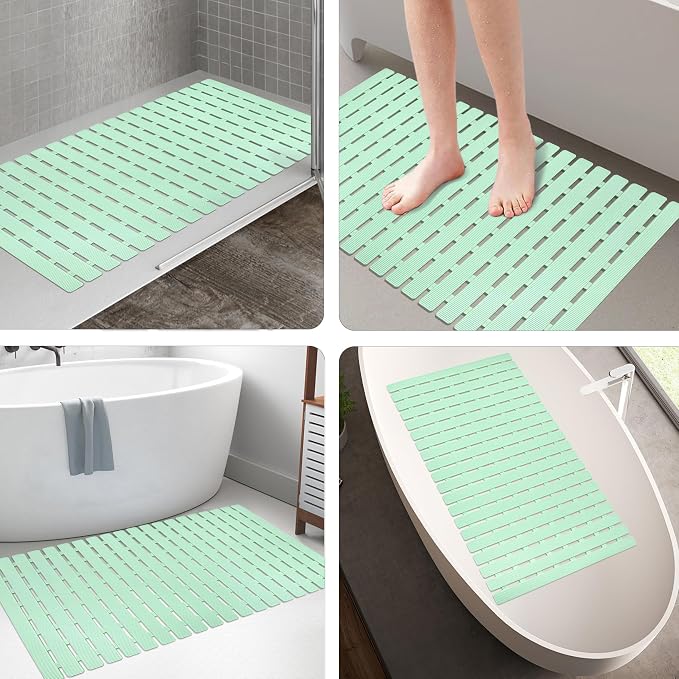 MBOSS Bath Tub Shower Mat Non Slip Bathtub Mats - Image 6
