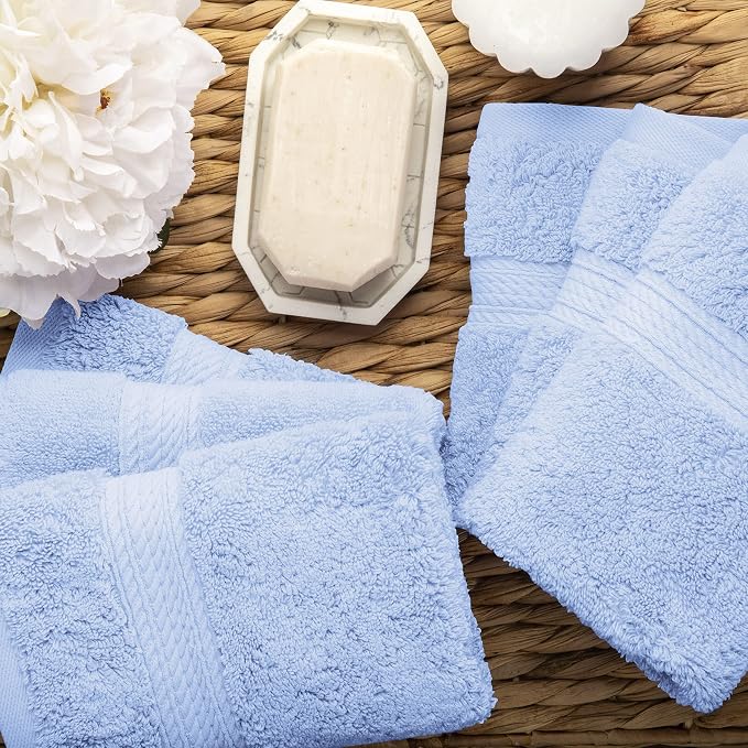 BLUENILEMILLS Premium Towel Collection, Egyptian Cotton Towels - Image 4
