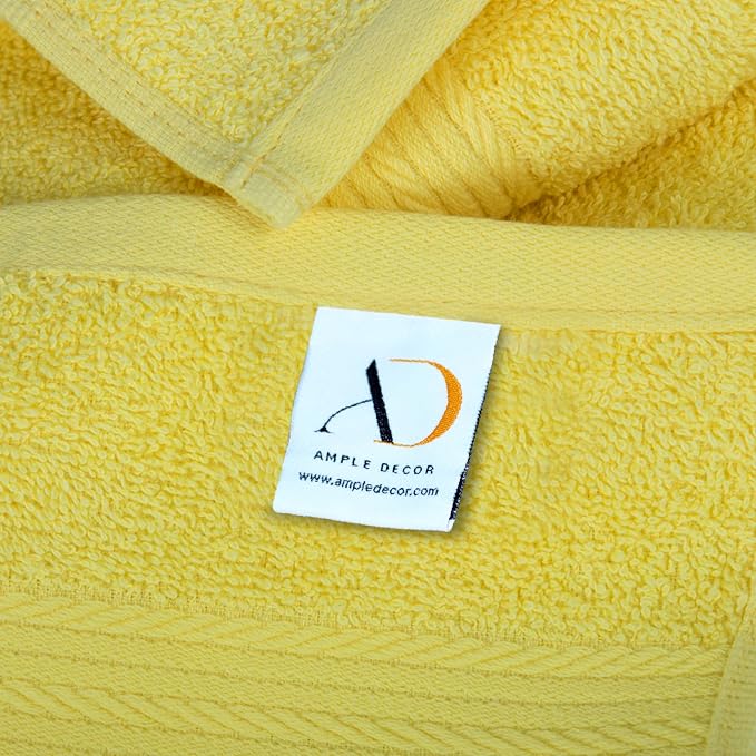 Ample Decor Hand Towel 18 X 28 Inch Pack of 52 600 GSM 100% Cotton, Soft - Image 4