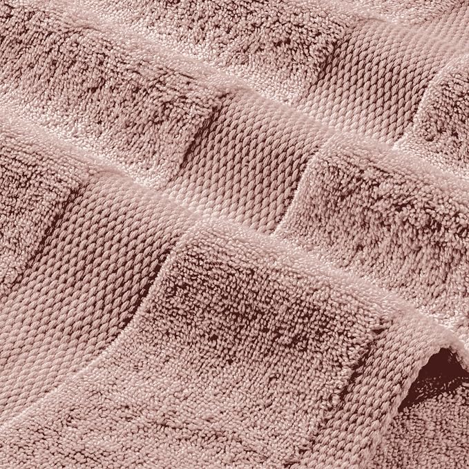 White Classic Pink Hand Towels for Bathroom Cotton Hand Towel Bulk for Gym - Image 8