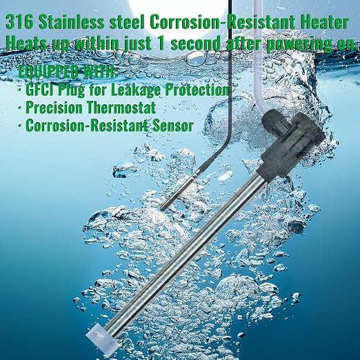 1800W Fully Submersible Water Heater - Image 2