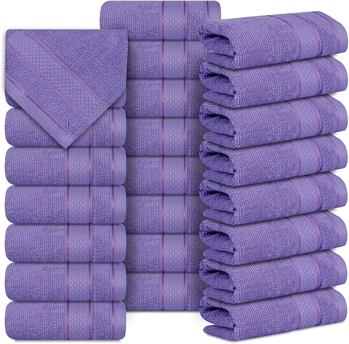 Casa Lino Face Towels & Body Wash Cloths by CASALINO