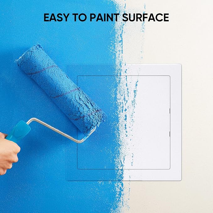 TICONN Access Panel for Drywall, 14 x 14 Inch ABS Plastic Wall Hole Cover - Image 7