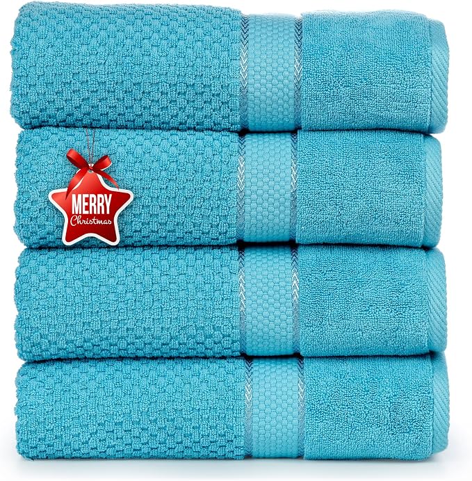 Ample Decor 100% Cotton Hand Towel by AmpleDecor