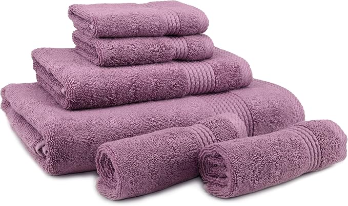 EastNBlue Lara Premium Bath Towel Set 6 Piece by EastNBlue