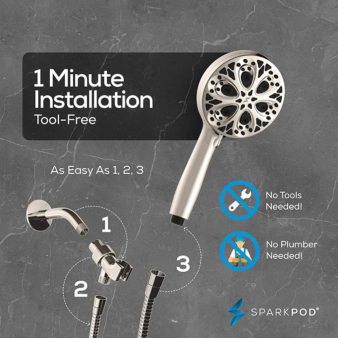 SparkPod 10-Mode Handheld Shower Head - Image 4