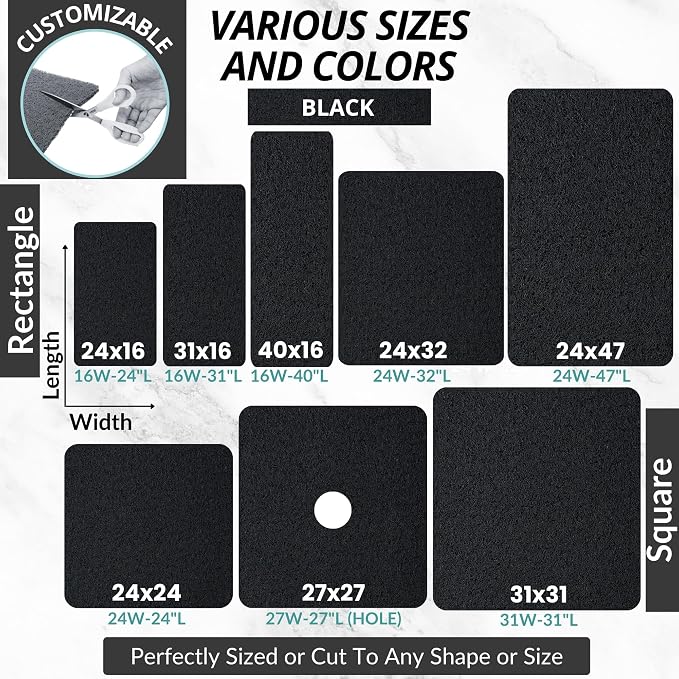 Non Slip Bathtub Mat Shower Mat - Image 6