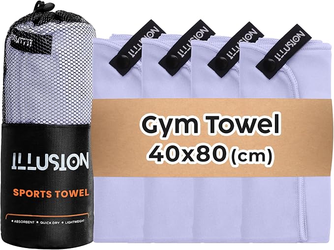 illusion Small Microfiber Gym Towels by Unknown
