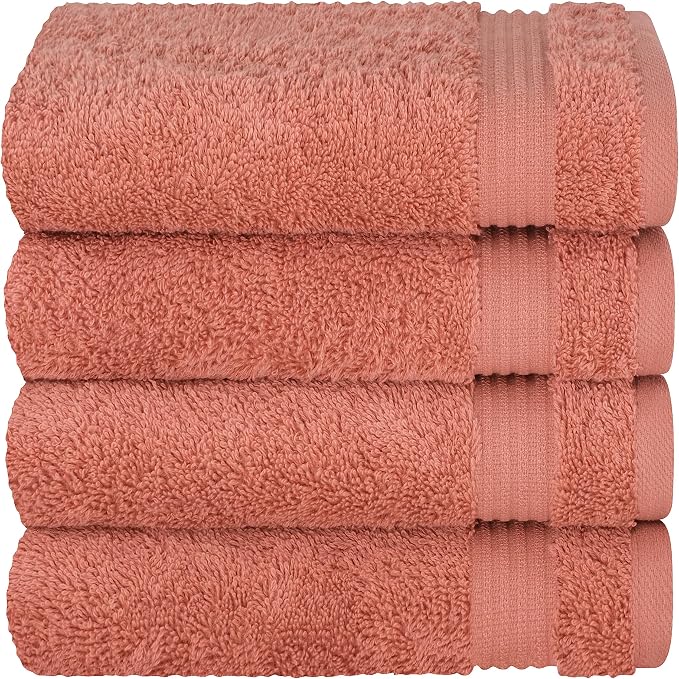 Cotton Paradise Hand Towels for Bathroom, 100% Cotton Turkish 4 Piece Hand - Image 6