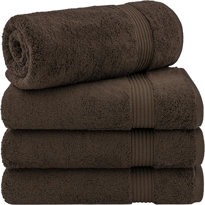 Cotton Paradise 4 Piece Turkish Bath Towels by UNITEDHOMETEXTILE