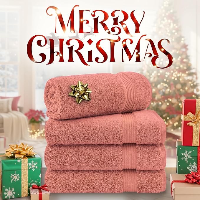 Cotton Paradise 4 Piece Turkish Bath Towels - Image 2