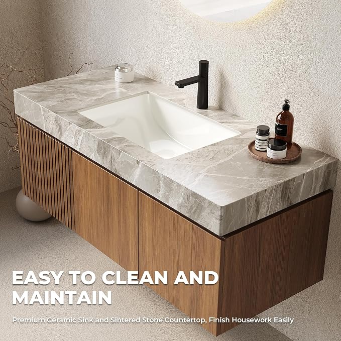 LKTART Floating 48 Inch Bathroom Vanity - Image 3