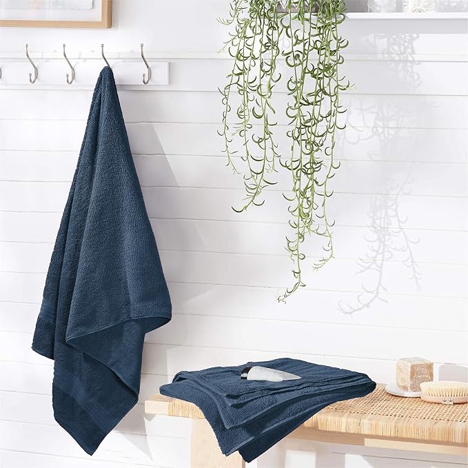 GLAMBURG Premium Cotton 4 Pack Bath Towel Set - Image 2