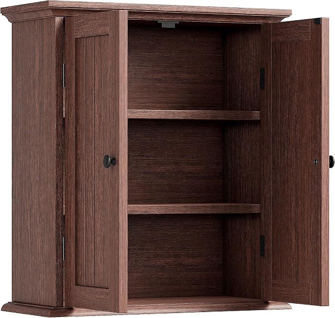 ChooChoo Bathroom Wall Cabinet, Over The Toilet Space Saver Storage Cabinet - Image 7