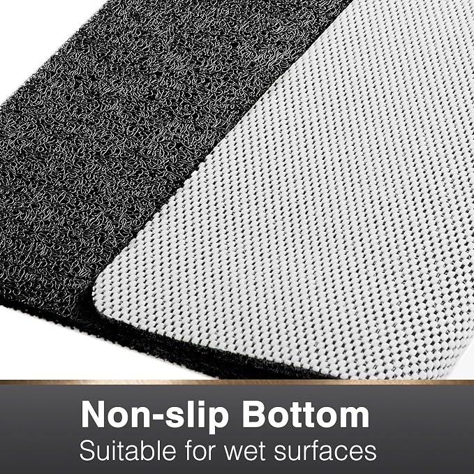 Asvin Soft Textured Bath, Tub Mat, 35x16 Inch, Phthalate Free, Non Slip Comfort - Image 3
