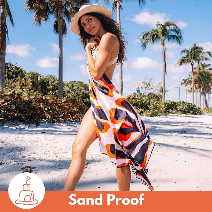 ECCOSOPHY Microfiber Beach Towel - Image 3