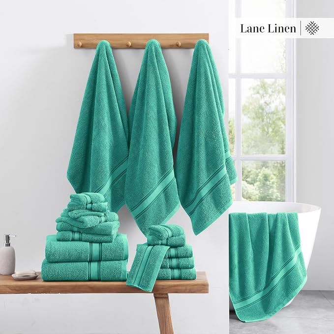 LANE LINEN Luxury Bath Towels Set - Image 5