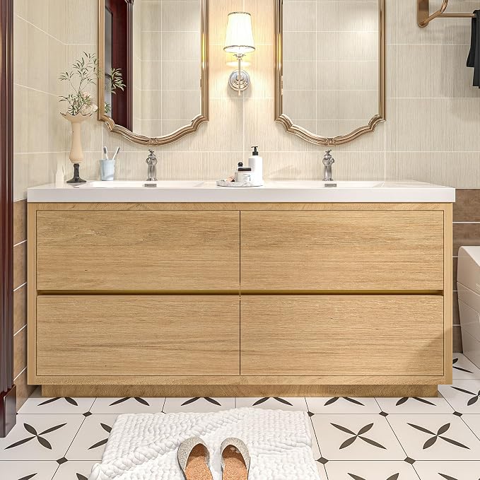 72" Freestanding Bathroom Vanity by DOPERFE