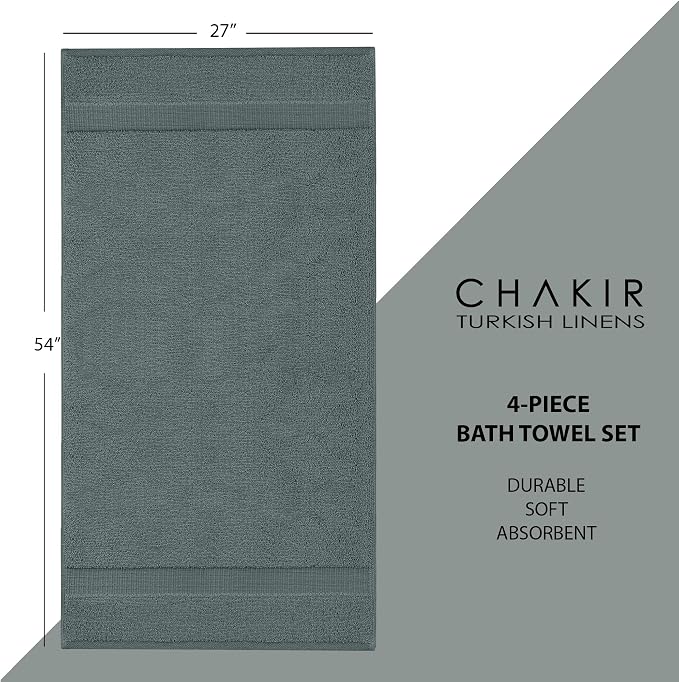 Chakir Turkish Linens | Hotel & Spa Quality 100% Cotton Premium Turkish Towels - Image 6