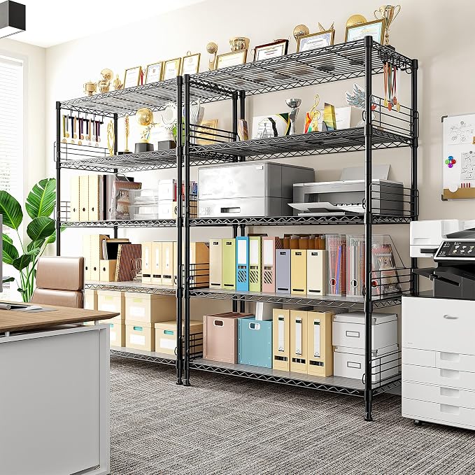 71.5‘’H Wire Shelving Unit - Image 9
