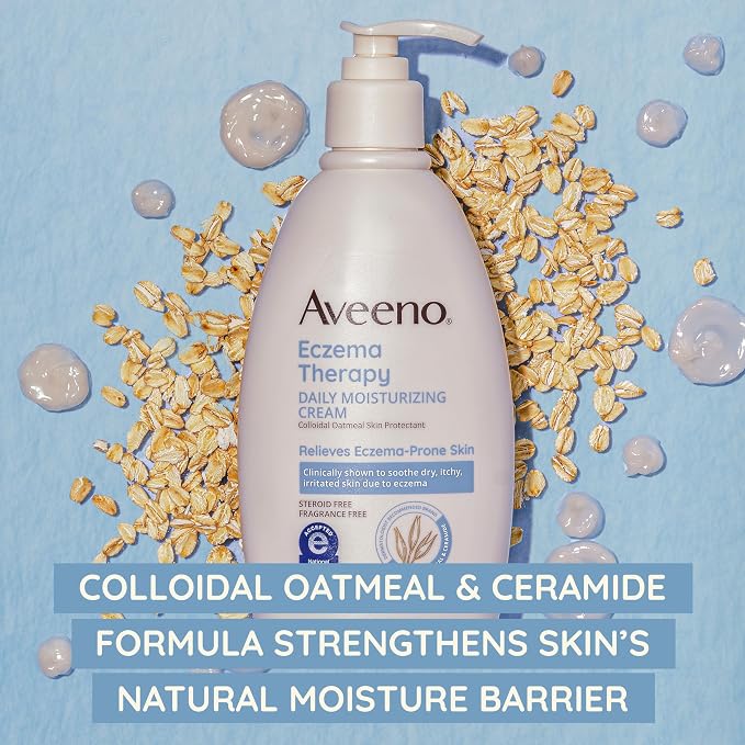 Aveeno Eczema Therapy Daily Moisturizing Body Cream - Image 5