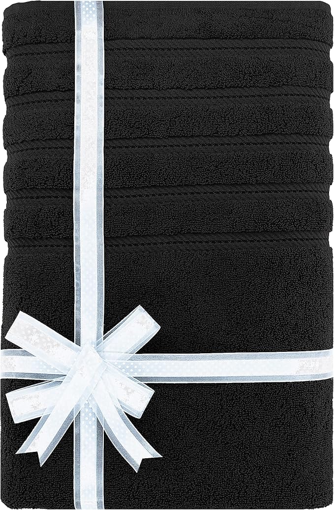 American Soft Linen 35x70 Jumbo Large Bath Towels, 600 GSM 100% Cotton Turkish - Image 4