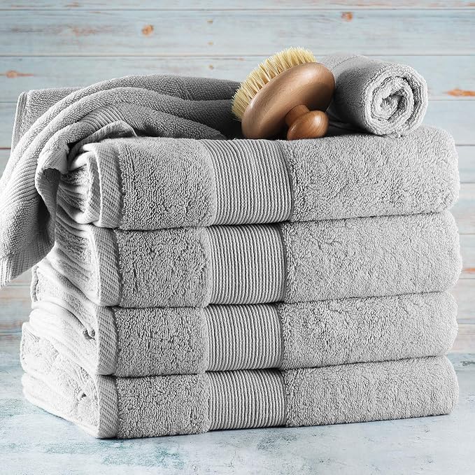 Hearth & Harbor Bath Towels for Bathroom - Image 3