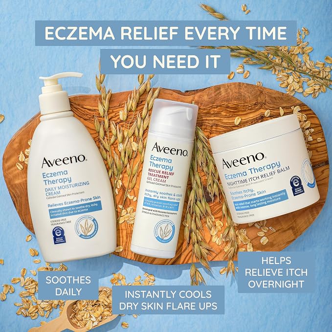 Aveeno Eczema Therapy Daily Moisturizing Body Cream - Image 3