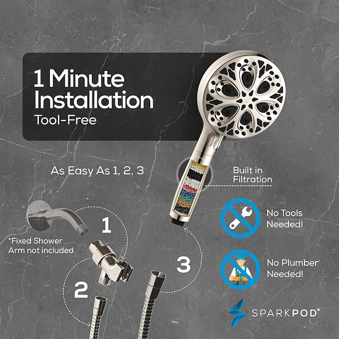SparkPod 10-Mode Handheld Shower Head - Image 7