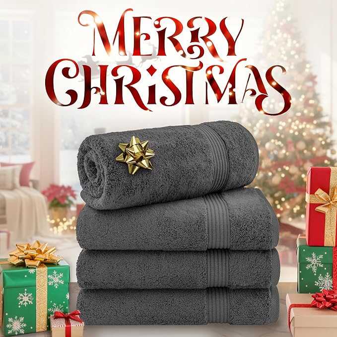 Cotton Paradise 4 Piece Turkish Bath Towels - Image 2