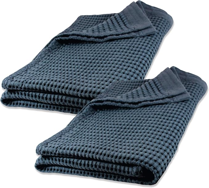 GILDEN TREE Waffle Bath Sheet Quick Dry Towel, Thin Luxury Bath Towels by GildenTree