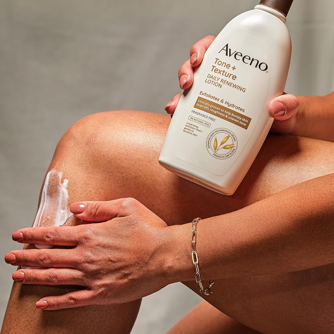 Aveeno Tone + Texture Daily Renewing Body Lotion - Image 6