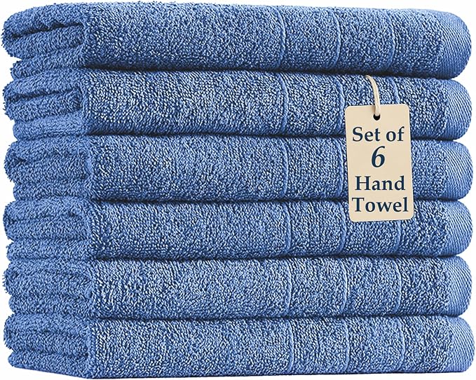 Casa Platino 100% Cotton Hand Towels by CasaPlatino
